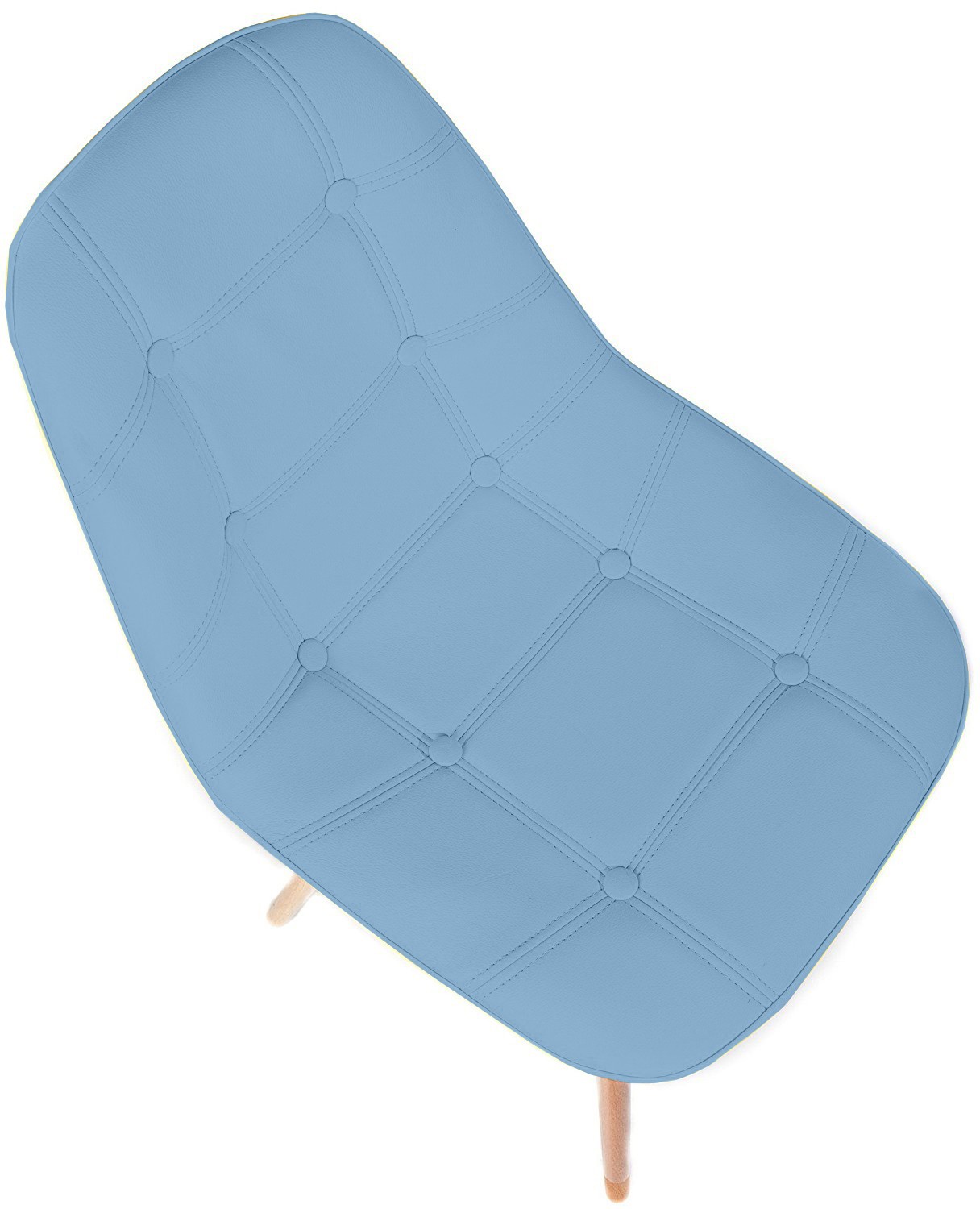 Osmond Armchair, Ink Blue Velvet - 图片 4